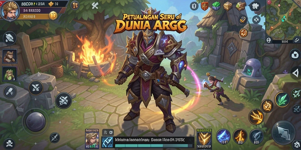 Tampilan gameplay 88IDR yang seru dan penuh aksi di dunia ARPG.