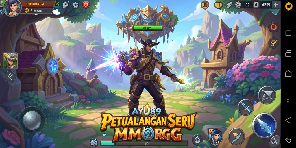 Tampilan gameplay AYU89 yang menakjubkan dan penuh aksi.