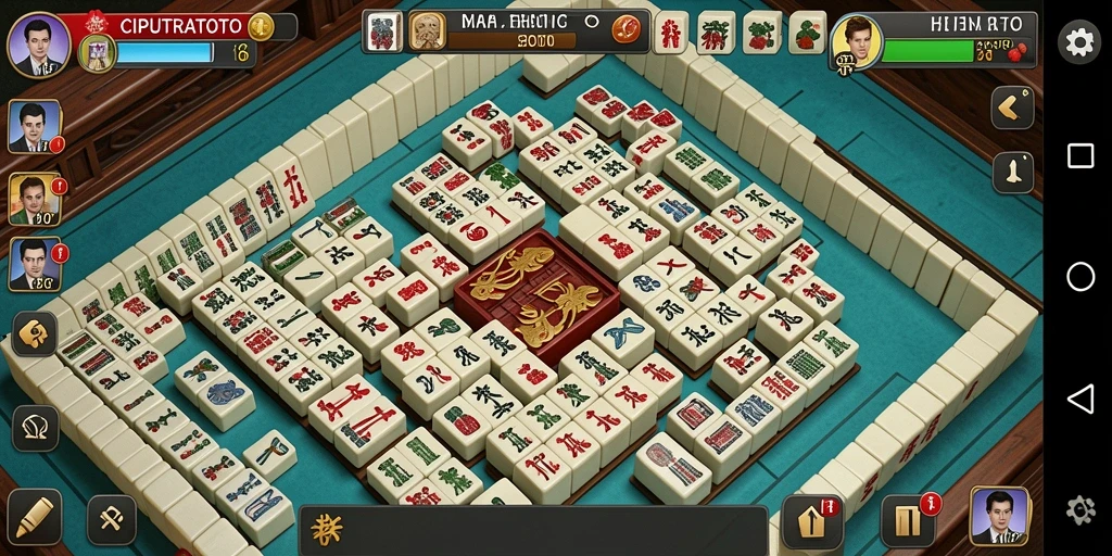Gameplay seru CIPUTRATOTO dalam permainan Mahjong.