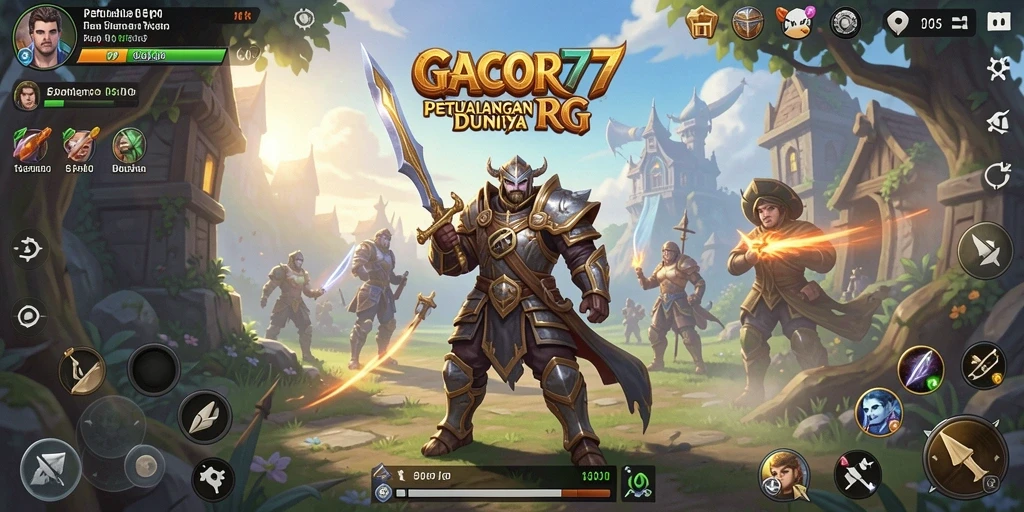 Tampilan menakjubkan dari gameplay yang mendebarkan dalam GACOR77.