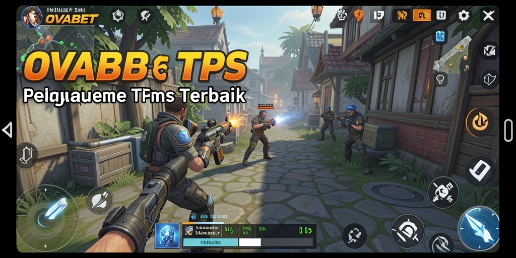 Screenshot gameplay OVABET yang menampilkan aksi seru dalam TPS.